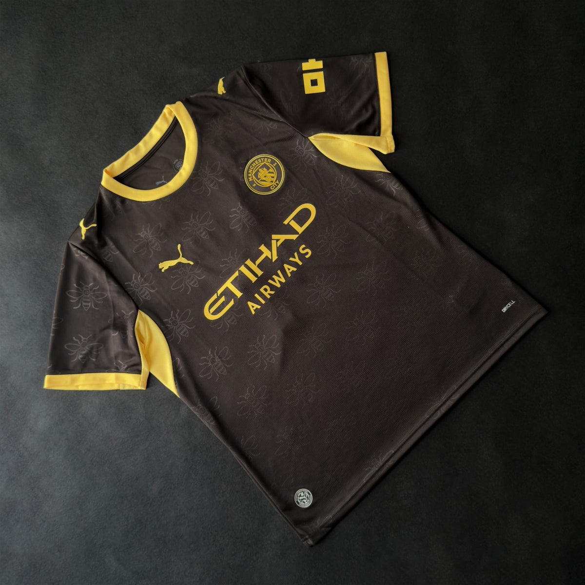 Manchester City Haaland Shape Shifters away jersey, front view, genuine Puma 26/27 away jersey