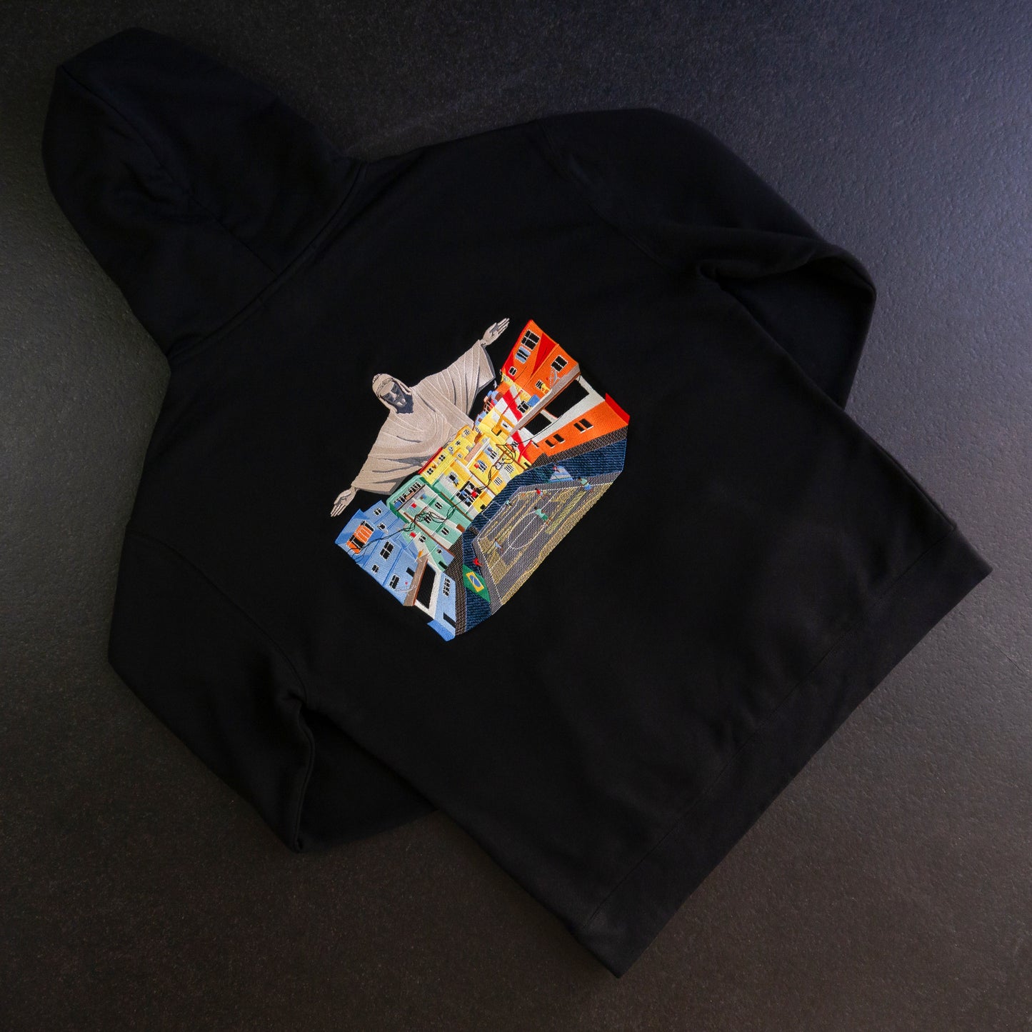 Favelas Hood - Black