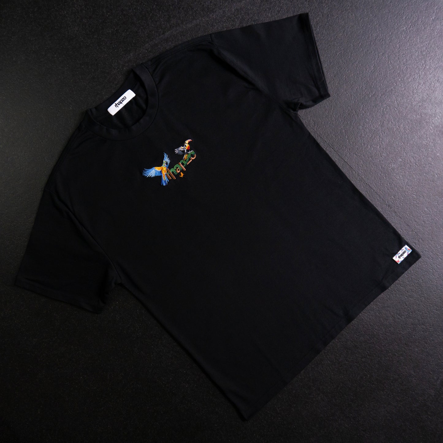 Rainforest Logo Tee - Black