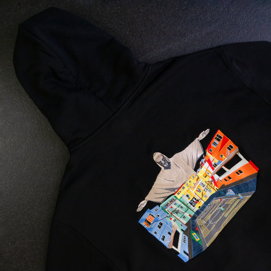 Favelas Hood - Black