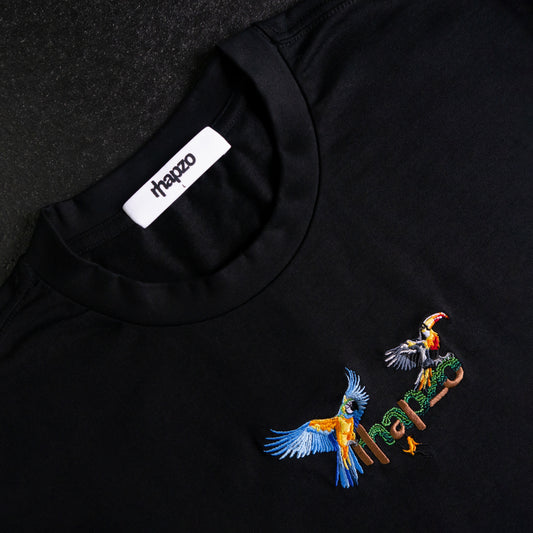 Rainforest Logo Tee - Black