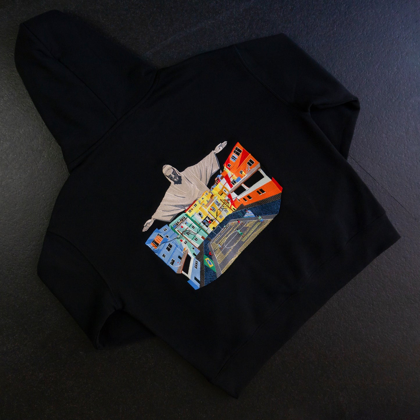 Favelas Hood - Black