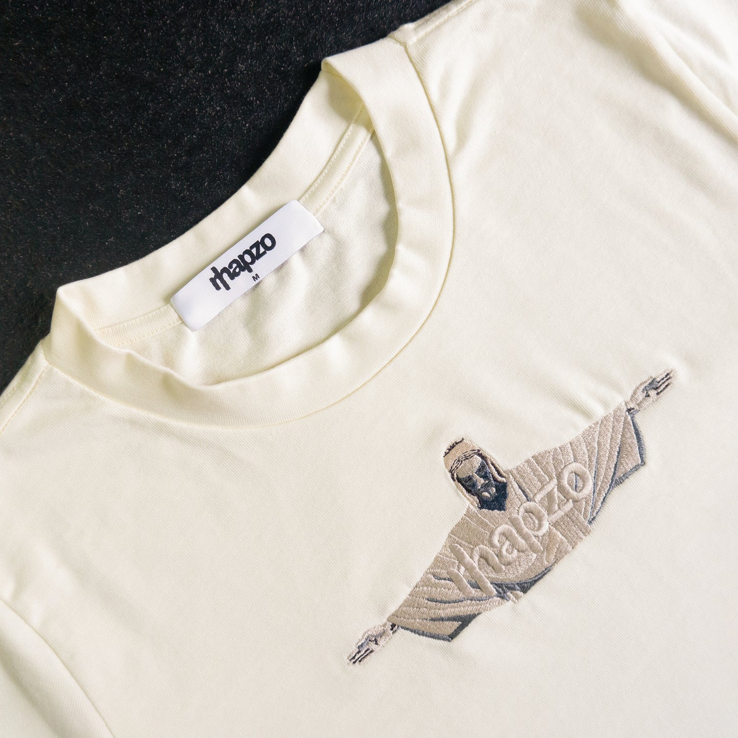 Christ the Redeemer Tee - Butter